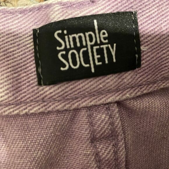 SIMPLE SOCIETY Distressed Cut Off Shortssize9 - Picture 11 of 12